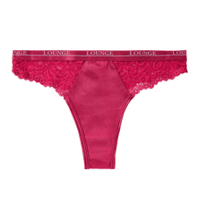 Load image into Gallery viewer, Scarlett Silk Balcony Thong